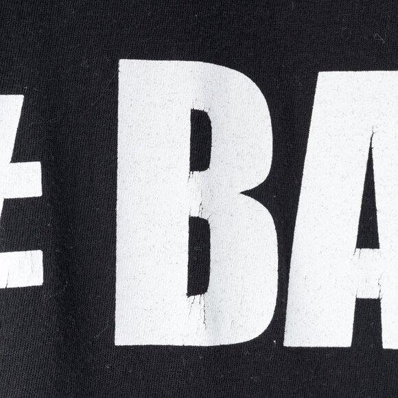 Balmain Black Cotton "#Balmain Army" Graphic Muscle Tank - Picture 7 of 10